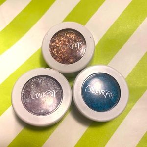 3 Colourpop Supershock Shadows